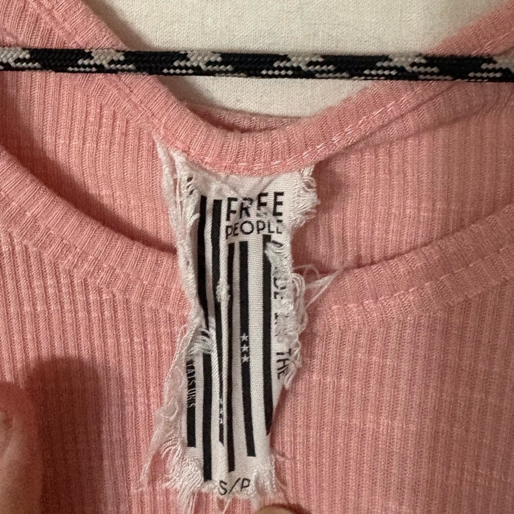 Free People Ribbed Tank Top 🌵Small - Picture 3 of 4